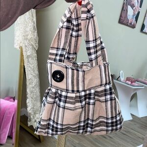PLAID MINI BAG